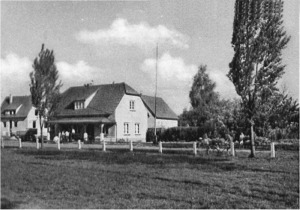 alter Sporthaus alter Sportplatz um 1960